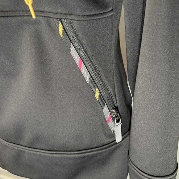 Burton Black Dryride Cool Flavors Snowboarding Hooded Full-zip Coat Jacket SZ L - Picture 4 of 10